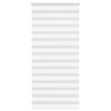 vidaXL Zebra roleta biela 105x230 cm &scaron;&iacute;rka l&aacute;tky 100,9cm polyester