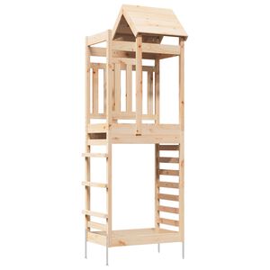 vidaXL Hern&aacute; veža Hned&aacute; 52,5 x 85 x 238 cm Mas&iacute;vne borovicov&eacute; drevo