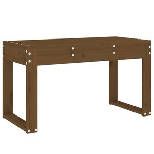 vidaXL Z&aacute;hradn&aacute; lavica medovohned&aacute; 80x38x45 cm mas&iacute;vna borovica