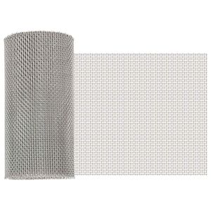 vidaXL Sieťov&aacute; obrazovka 20 x 500 cm 8 Mesh Nerezov&aacute; oceľ 201