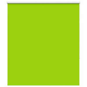 vidaXL Zatemňovacia roleta, listy, zelen&aacute; 125x130 cm, &scaron;&iacute;rka l&aacute;tky 121,6 cm, polyester