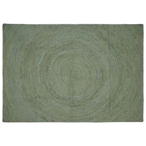 vidaXL Kusov&eacute; koberce Olivovo zelen&aacute; 200 x 290 cm Juta