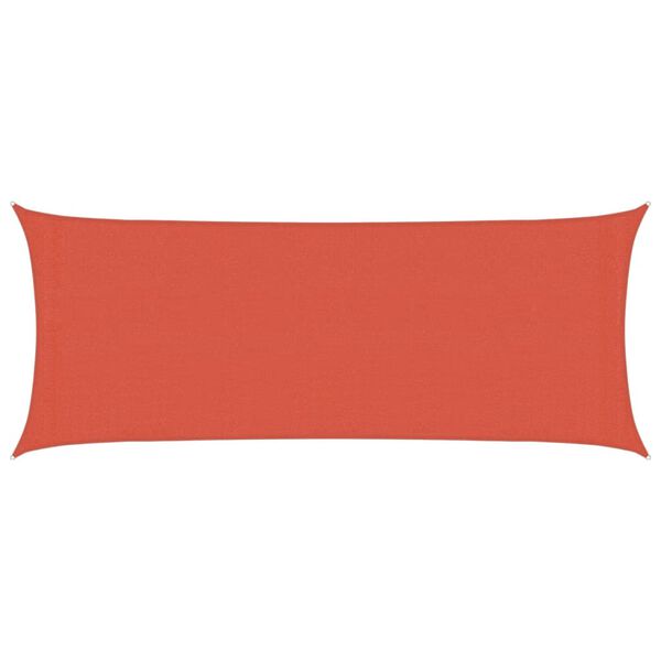 vidaXL Tieniaca plachta 160 g/m&sup2; tehlovočerven&aacute; 2x4,5 m HDPE