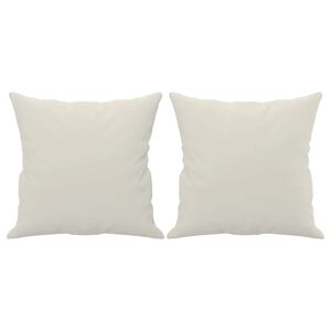 vidaXL Dekorat&iacute;vne vank&uacute;&scaron;e 2 ks kr&eacute;mov&eacute; 40x40 cm zamat