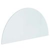 vidaXL Sklenen&aacute; doska krbu Priehľadn&aacute; 1200 x 600 mm Sklo