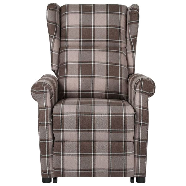 vidaXL Zdv&iacute;hacie mas&aacute;žne kreslo, b&eacute;žov&eacute;, l&aacute;tka