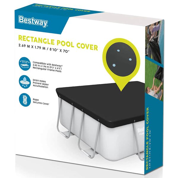 Bestway Flowclear Baz&eacute;nov&aacute; plachta 269x179 cm