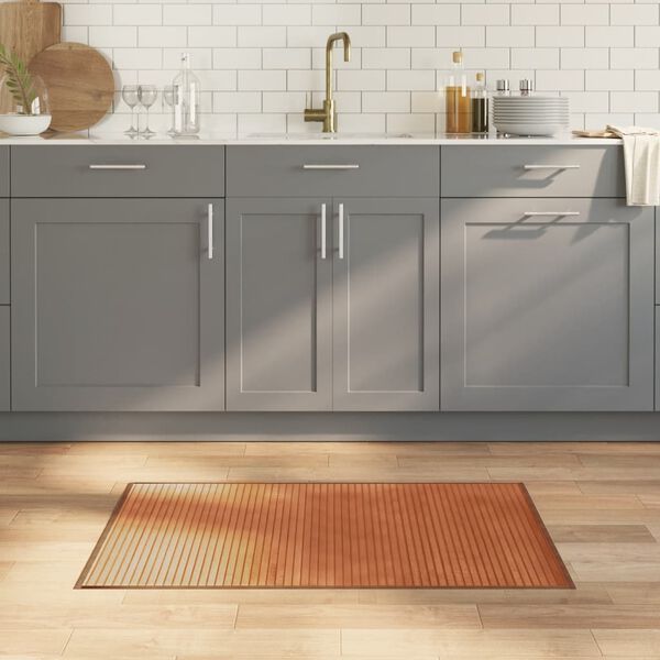 vidaXL Koberec obdĺžnikov&yacute; hned&yacute; 60x100 cm bambus