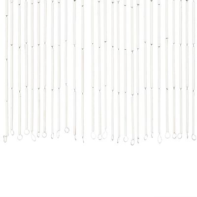 vidaXL Bambusový záves proti hmyzu do dverí 90x200 cm