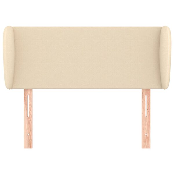 vidaXL Čelo postele so z&aacute;hybmi kr&eacute;mov&yacute; 83x23x78/88 cm l&aacute;tka