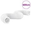 vidaXL Ventilačn&eacute; potrubie PVC 6 m &Oslash;20 cm