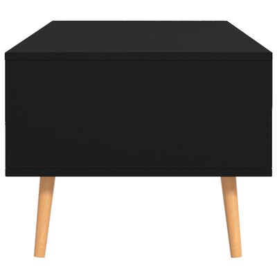 vidaXL Konferenčný stolík čierny 100x49,5x43 cm drevotrieska