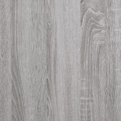 vidaXL Kúpeľňová skrinka sivý dub sonoma 30x30x190 cm spracované drevo