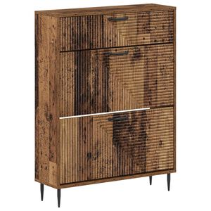 vidaXL Skriňa na top&aacute;nky HAARLEM 78 x 24 x 103 cm Kompozitn&eacute; drevo
