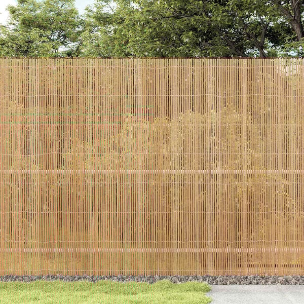 vidaXL Bambusov&yacute; plot Pr&iacute;rodn&aacute; 600 x 150 cm Bambus