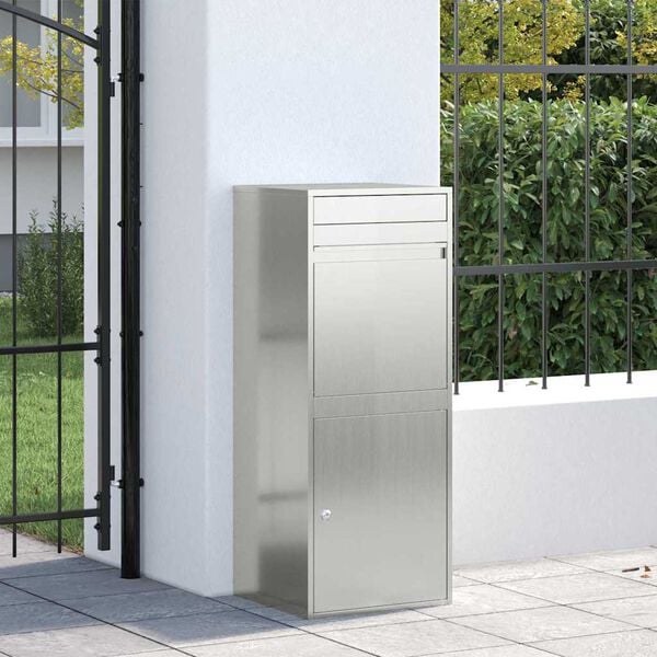 vidaXL Schr&aacute;nka na bal&iacute;ky Čierna 41 x 38 x 103 cm Pozinkovan&aacute; oceľ