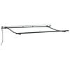 vidaXL R&aacute;m mark&iacute;zy Antracitov&aacute; 3,5 x 2 m Kov