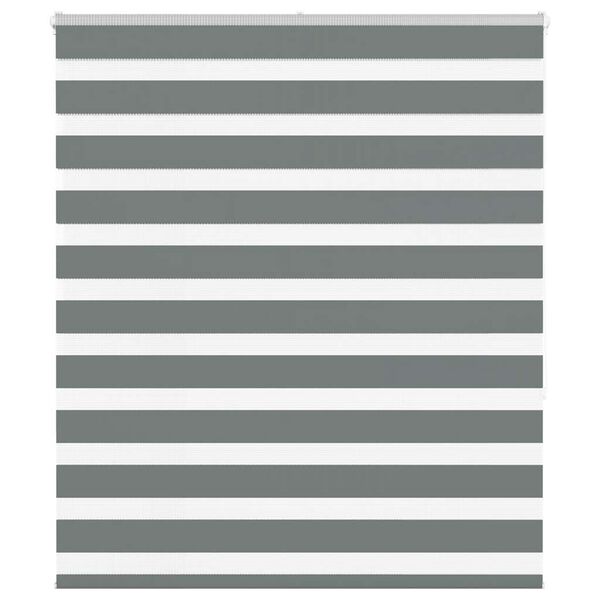 vidaXL Zebra roleta tmavo&scaron;ed&aacute; 120x150 cm &scaron;&iacute;rka l&aacute;tky 115,9cm polyester