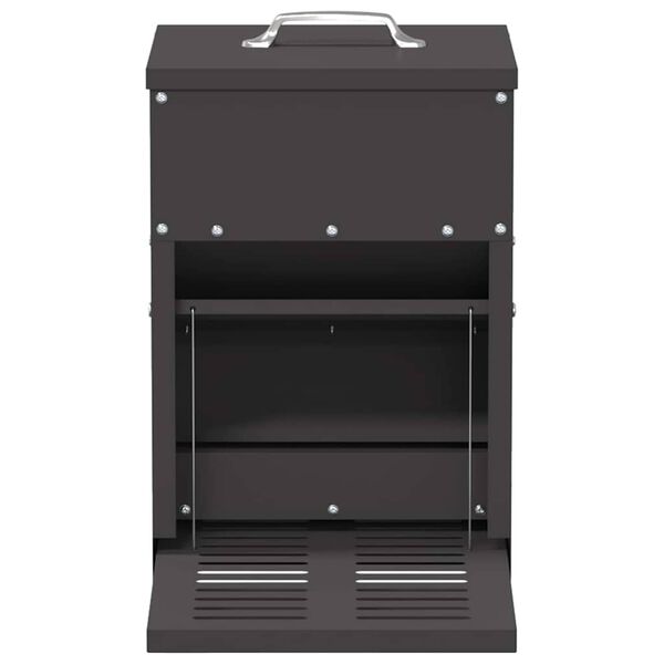 vidaXL Krm&iacute;tko s ped&aacute;lom pre kura Čierna 25 x 42 x 40 cm