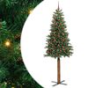 vidaXL &Uacute;zky vianočn&yacute; stromček Zelen&aacute; 210 cm