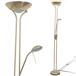 vidaXL Stmievateľn&aacute; LED stojanov&aacute; lampa 23 W