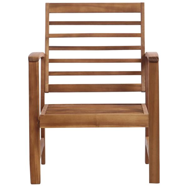 vidaXL 4-dielna záhradná sedacia súprava, akáciový masív