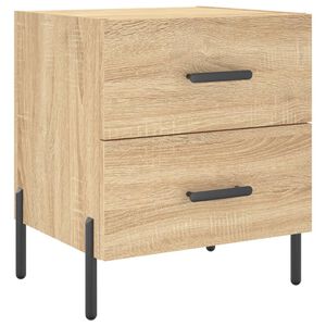 vidaXL Nočn&yacute; stol&iacute;k dub sonoma 40x35x47,5 cm kompozitn&eacute; drevo