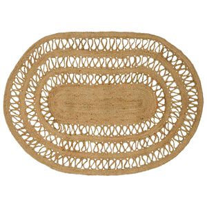 vidaXL Kusov&eacute; koberce Pr&iacute;rodn&aacute; 100 x 152 cm Juta