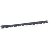 vidaXL Obrubn&iacute;k tr&aacute;vnika 10 pcs 102 x 4 x 4 cm Oceľ Antracitov&aacute;