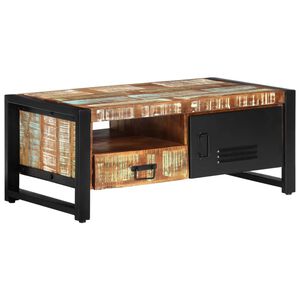 vidaXL Konferenčn&yacute; stol&iacute;k 100x50x41 cm mas&iacute;vne regenerovan&eacute; drevo