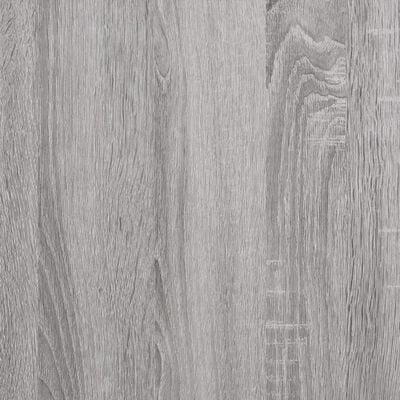 vidaXL Stojan na tlačiareň 2-posch. sivý sonoma 44x26x31,5cm kom.drevo