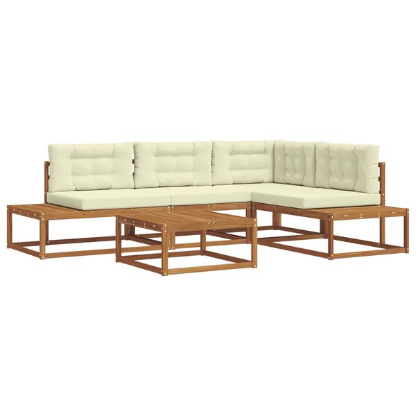 vidaXL Z&aacute;hradn&aacute; s&uacute;prava gaučov 5 Kus Pr&iacute;rodn&aacute; a kr&eacute;mov&aacute;