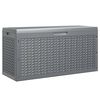 ProGarden Z&aacute;hradn&yacute; &uacute;ložn&yacute; box s &uacute;chytom 300 l, siv&yacute;