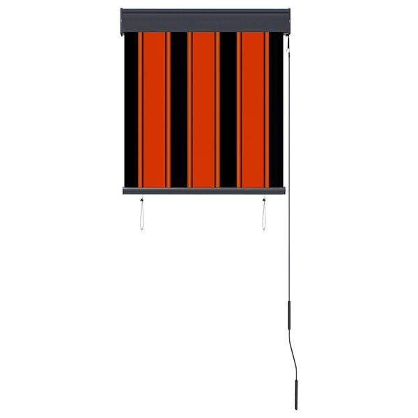 vidaXL Vonkaj&scaron;ia zatemňovacia roleta 60x250 cm oranžov&aacute; a hned&aacute;