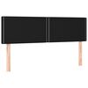 vidaXL Boxspring posteľ s matracom čierny 140x190 cm l&aacute;tka