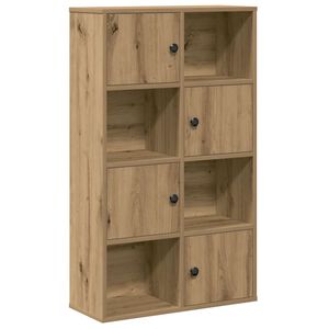 vidaXL Knižnica dub artisan 60x24x101,5 cm kompozitn&eacute; drevo