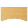 vidaXL Doska stola 110x55x2,5 cm bambus