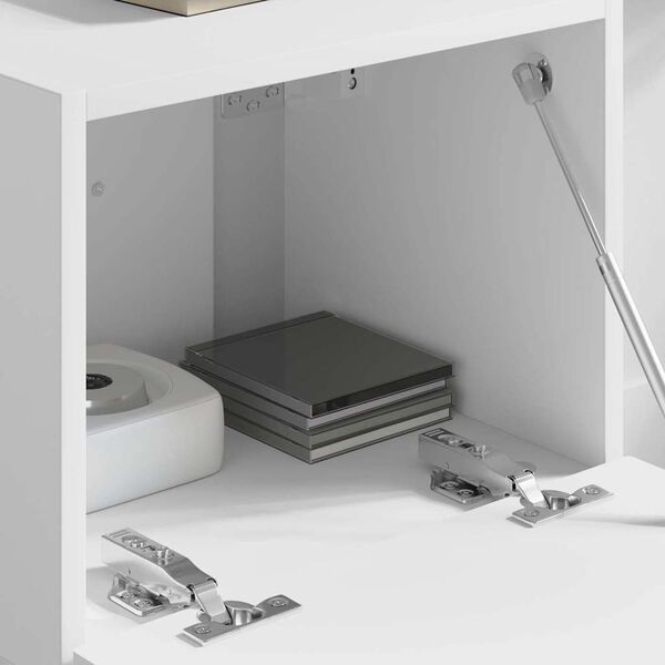 vidaXL TV nástenná skriňa Biela 60 x 31 x 29,5 cm Kompozitné drevo