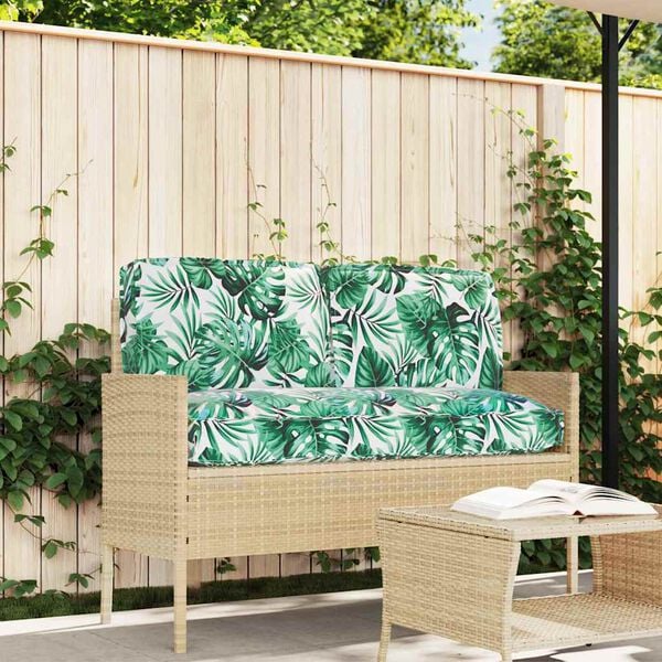 vidaXL Sada vank&uacute;&scaron;ov List 3 pcs Vzor listov Oxfordsk&aacute; l&aacute;tka