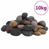 vidaXL Le&scaron;ten&eacute; kamienky 10 kg r&ocirc;znofarebn&eacute; 5-8 cm