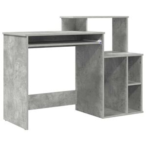 vidaXL St&ocirc;l Bet&oacute;nov&aacute; &scaron;ed&aacute; 120,5 x 44 x 88,5 cm Kompozitn&eacute; drevo
