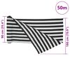 vidaXL Tieniaca sieť antracitovo-biela 1,8x50 m HDPE 75 g/m&sup2;