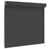 vidaXL Rolety Antracit 160 x 150 cm Hlin&iacute;k a polyuret&aacute;n