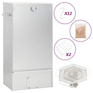 vidaXL Grilovacia udiareň gener&aacute;tor studen&eacute;ho dymu pozinkovan&aacute; oceľ