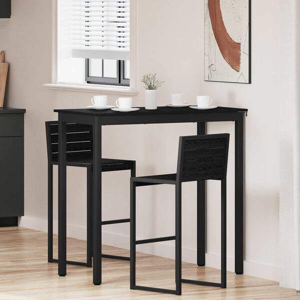 vidaXL Stojac&iacute; barov&yacute; st&ocirc;l Kompozitn&eacute; drevo