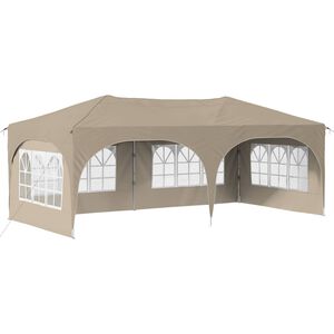 vidaXL Pr&iacute;stre&scaron;ok na p&aacute;rty 575 x 288 x 245 cm Kr&eacute;mov&aacute; Oxfordsk&aacute; l&aacute;tka