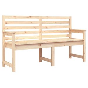 vidaXL Z&aacute;hradn&aacute; lavica 159,5x48x91,5 cm mas&iacute;vna borovica