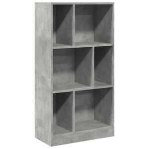 vidaXL Knižnica bet&oacute;novosiv&aacute; 57x28,5x107,5 cm kompozitn&eacute; drevo