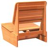 VidaXL Záhradná stolička Wax Hnedá 60x64x70,5 cm Masív Borovica