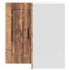 vidaXL Kuchynská nástenná rohová skrinka Porto kompozitné drevo